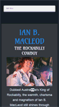 Mobile Screenshot of ianbmac.pinewoodrecords.com.au